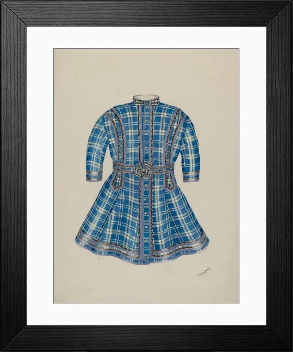 Framed Print : Childs Dress, c. 1939. Creator: Raymond Manupelli Framed Print : Childs Dress, c. 1939. Creator: Raymond Manupelli