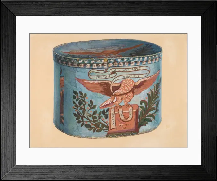 Framed Print : Bandbox, c. 1939. Creator: Arsen Maralian Framed Print : Bandbox, c. 1939. Creator: Arsen Maralian
