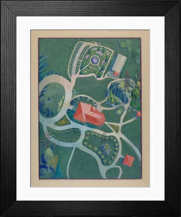 Framed Print : Estate of Isaac P. Martin, c. 1936. Creator: Meyer Goldbaum Framed Print : Estate of Isaac P. Martin, c. 1936. Creator: Meyer Goldbaum