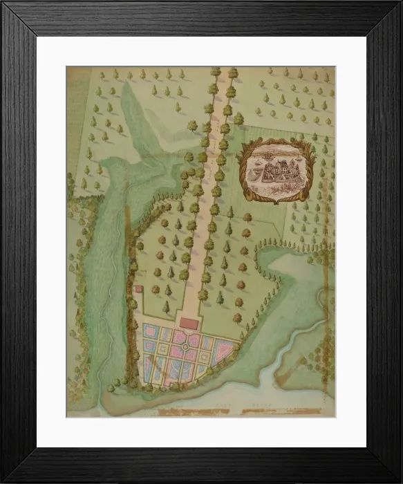 Framed Print : P. Stuyvesant Estate ('Petersfield'), c. 1936. Creator: Tabea Hosier Framed Print : P. Stuyvesant Estate ('Petersfield'), c. 1936. Creator: Tabea Hosier