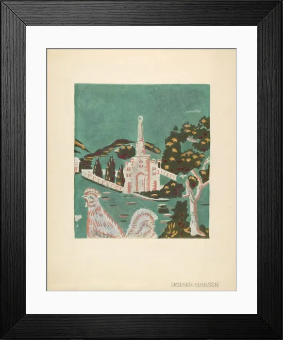 Framed Print : Bandbox (detail), c. 1940. Creator: Holger Hansen Framed Print : Bandbox (detail), c. 1940. Creator: Holger Hansen