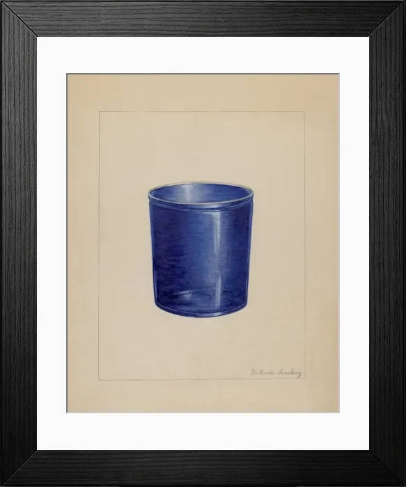 Framed Print : Tumbler, c. 1937. Creator: Gertrude Lemberg Framed Print : Tumbler, c. 1937. Creator: Gertrude Lemberg