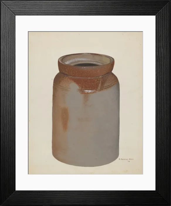 Framed Print : Churn, 1936. Creator: Jerome Hoxie Framed Print : Churn, 1936. Creator: Jerome Hoxie