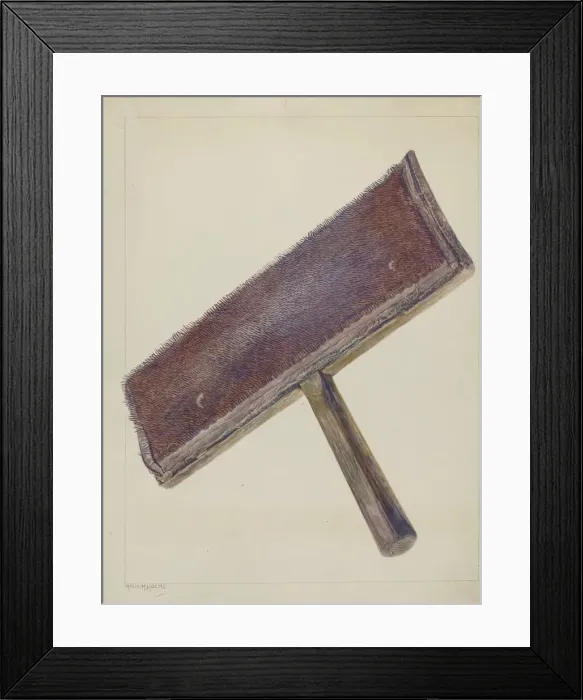 Framed Print : Card for Spinning Wheel, c. 1938. Creator: Maud M Holme