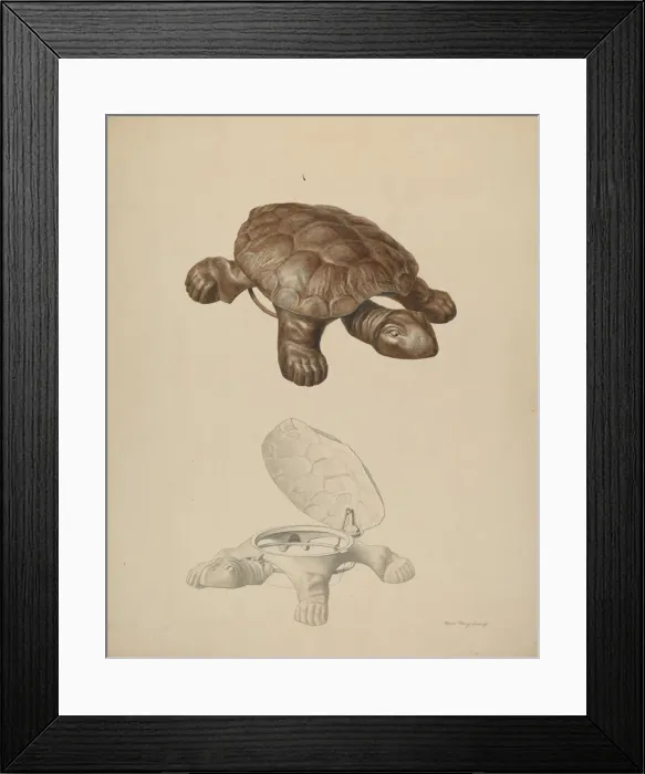 Framed Print : Cuspidor, 1938. Creator: Hans Mangelsdorf Framed Print : Cuspidor, 1938. Creator: Hans Mangelsdorf