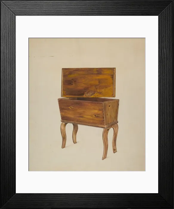 Framed Print : Dough Trough, c. 1937. Creator: Carl Keksi Framed Print : Dough Trough, c. 1937. Creator: Carl Keksi