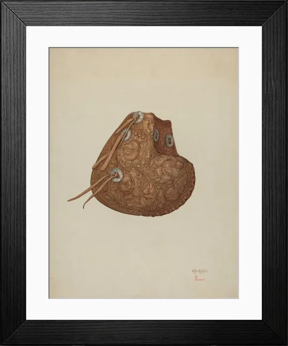 Framed Print : Stirrup, c. 1939. Creator: William Kieckhofel