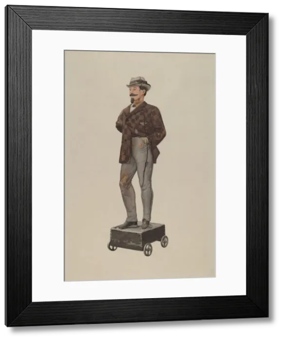 Framed Print : Shop Figure, c. 1939. Creator: John W Kelleher Framed Print : Shop Figure, c. 1939. Creator: John W Kelleher