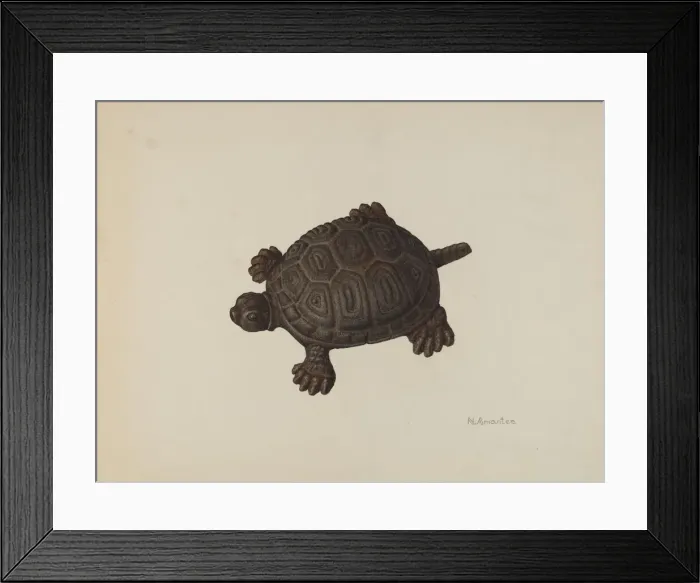 Framed Print : Door Stop, c. 1940. Creator: Nicholas Amantea Framed Print : Door Stop, c. 1940. Creator: Nicholas Amantea