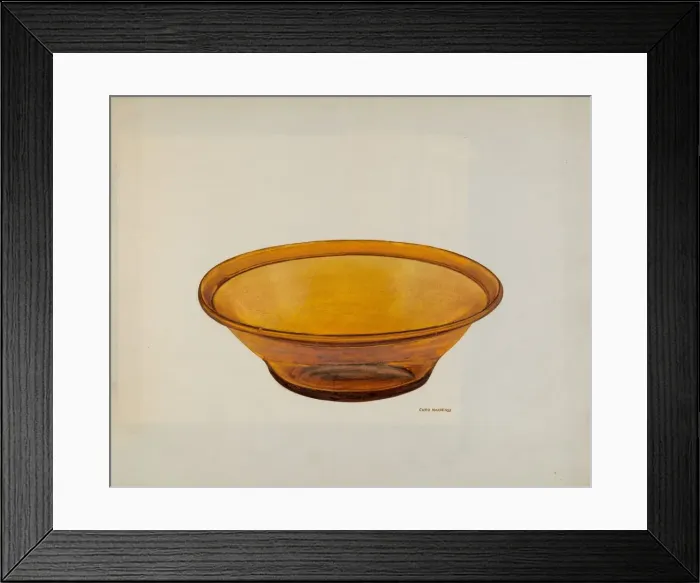 Framed Print : Amber Pan, c. 1941. Creator: Chris Makrenos Framed Print : Amber Pan, c. 1941. Creator: Chris Makrenos