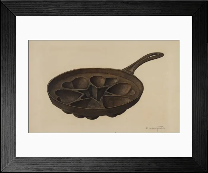 Framed Print : Muffin Pan, c. 1939. Creator: Nicholas Acampora Framed Print : Muffin Pan, c. 1939. Creator: Nicholas Acampora