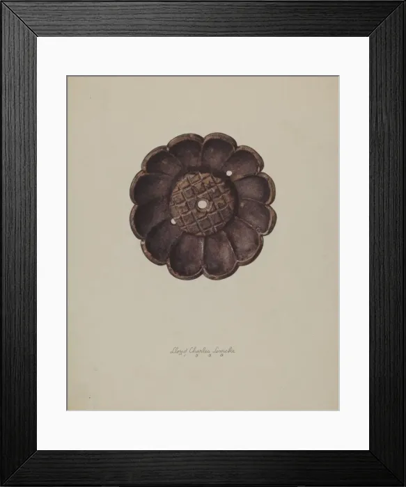 Framed Print : Rosette, 1938. Creator: Lloyd Charles Lemcke Framed Print : Rosette, 1938. Creator: Lloyd Charles Lemcke
