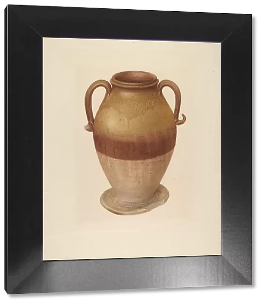 Vase, c. 1939. Creator: Isadore Goldberg