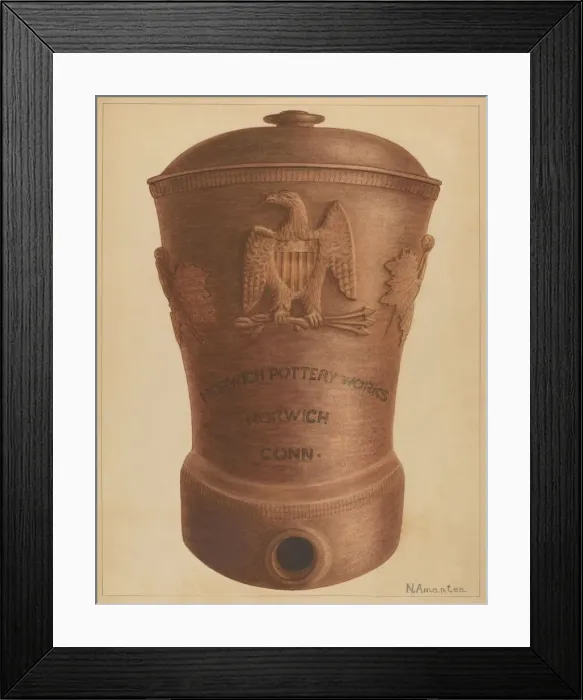 Framed Print : Jug, 1935 / 1942. Creator: Nicholas Amantea Framed Print : Jug, 1935 / 1942. Creator: Nicholas Amantea