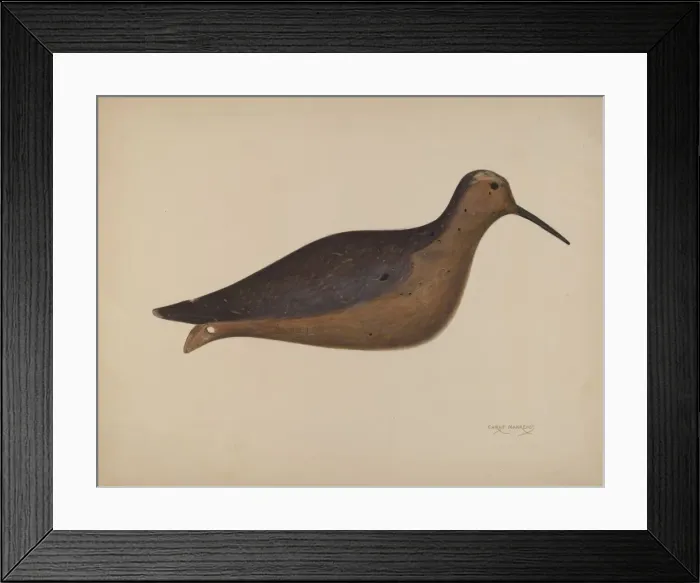 Framed Print : Decoy, c. 1937. Creator: Chris Makrenos Framed Print : Decoy, c. 1937. Creator: Chris Makrenos