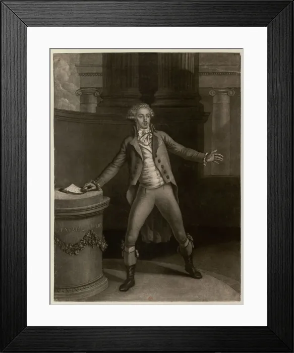 Framed Print : Antoine-Pierre-Joseph-Marie Barnave (1761-1793). Creator: Audebert Framed Print : Antoine-Pierre-Joseph-Marie Barnave (1761-1793). Creator: Audebert