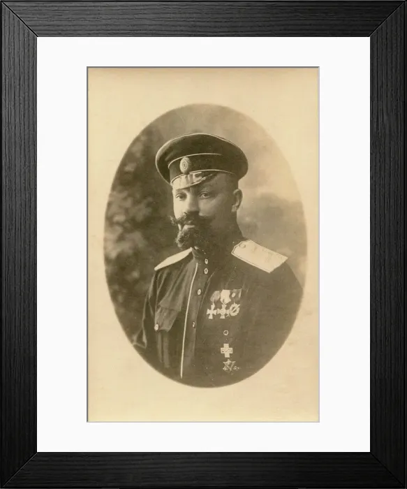 Framed Print : Alexander Pavlovich Kutepov (1882-1930), 1919-1920. Creator: Anonymous Framed Print : Alexander Pavlovich Kutepov (1882-1930), 1919-1920. Creator: Anonymous