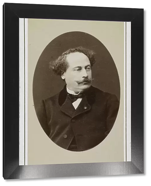Alexandre Dumas, fils (1824-1895), 1895. Creator: Mulnier, Ferdinand (1817-1891)