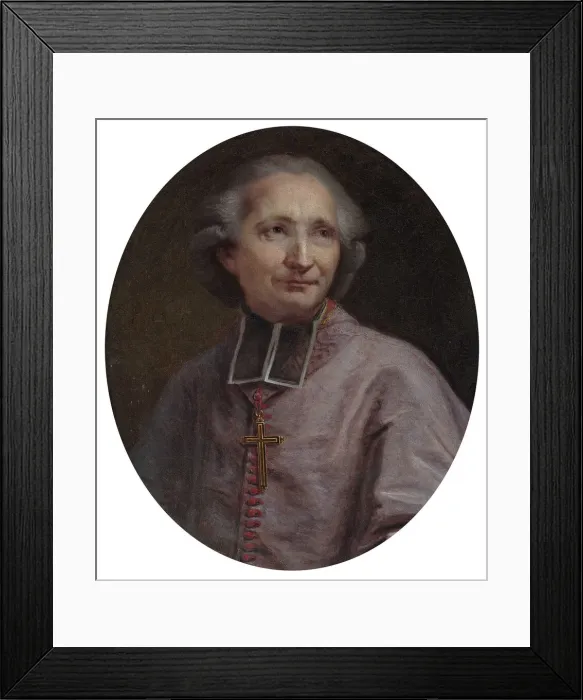Framed Print : Antoine-Eleonor-Leon Leclerc de Juigne(1728-1811) Framed Print : Antoine-Eleonor-Leon Leclerc de Juigne(1728-1811)
