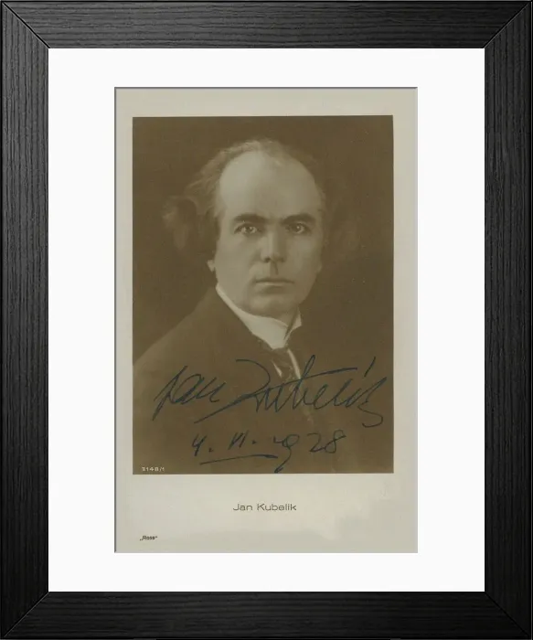 Framed Print : Violinist and composer Jan Kubelik (1880-1940), 1928. Creator: Anonymous Framed Print : Violinist and composer Jan Kubelik (1880-1940), 1928. Creator: Anonymous
