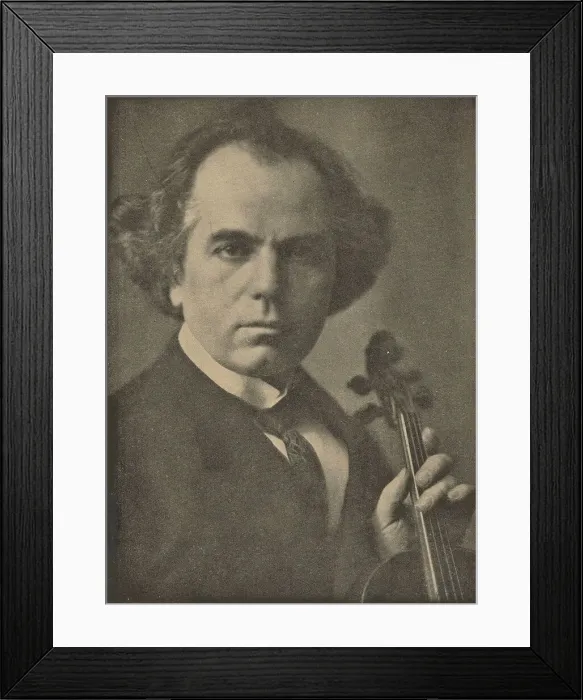 Framed Print : Violinist and composer Jan Kubelik (1880-1940). Creator: Anonymous