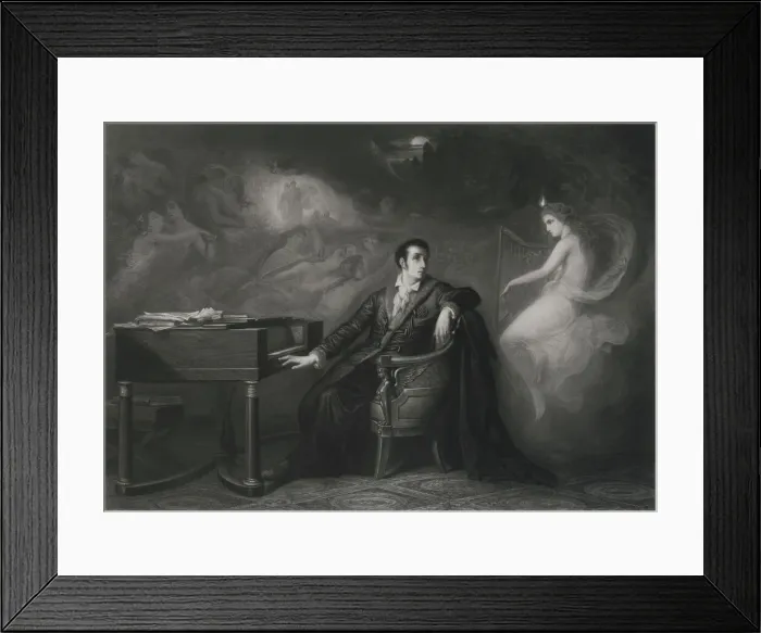 Framed Print : Webers Last Thought, Mid of the 19th cen. Creator: Hamman Framed Print : Webers Last Thought, Mid of the 19th cen. Creator: Hamman