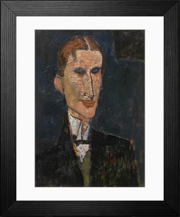 Framed Print : Viking Eggeling, 1916. Creator: Modigliani, Amedeo (1884-1920) Framed Print : Viking Eggeling, 1916. Creator: Modigliani, Amedeo (1884-1920)