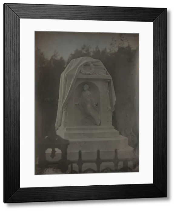 Framed Print : Untitled (Mt. Auburn Cemetery, Cambridge, Massachusetts), 1850 Framed Print : Untitled (Mt. Auburn Cemetery, Cambridge, Massachusetts), 1850
