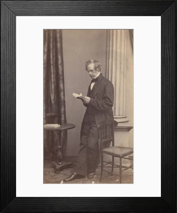 Framed Print : Untitled (Self-Portrait of Josiah Johnson Hawes), 1865. Creators: Albert Sands Southworth