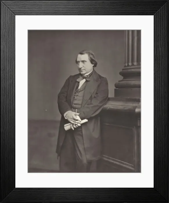Framed Print : Renan, c. 1876. Creator: Antoine-Samuel Adam-Salomon Framed Print : Renan, c. 1876. Creator: Antoine-Samuel Adam-Salomon