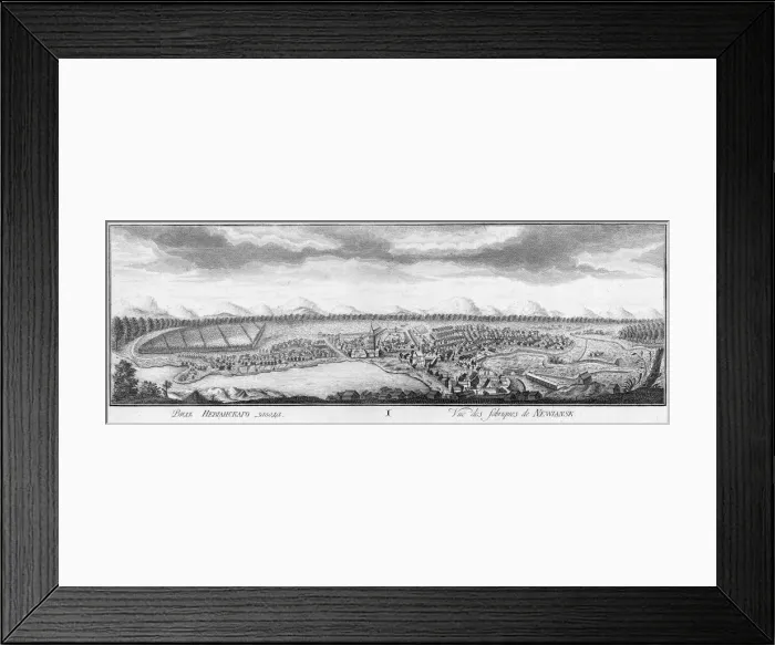 Framed Print : View of Nevyansk Ironworks, 1769. Creator: Chelnakov, Nikita Fyodorovich (1734-1790) Framed Print : View of Nevyansk Ironworks, 1769. Creator: Chelnakov, Nikita Fyodorovich (1734-1790)