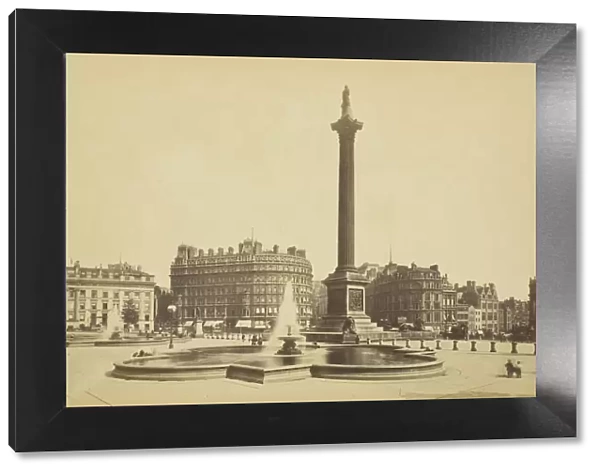Trafalgar Square, 1850-1900. Creator: Unknown
