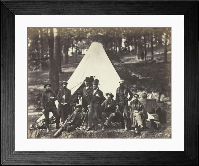 Framed Print : Scouts and Guides to the Army of the Potomac, October 1862. Creator: Alexander Gardner Framed Print : Scouts and Guides to the Army of the Potomac, October 1862. Creator: Alexander Gardner