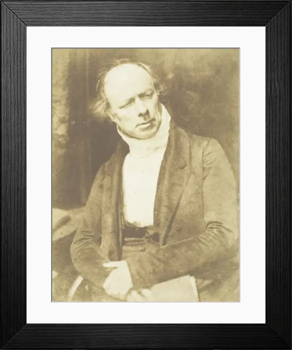 Framed Print : [The] Revd Mr [Thomas Henshaw] Jones, 1843  /  46. Creators: David Octavius Hill