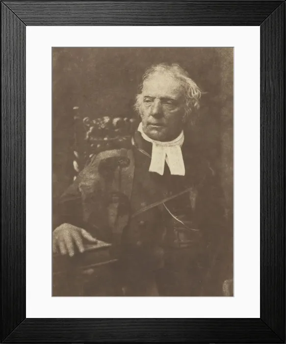 Framed Print : Dr. Chalmers, 1843 / 46, printed 1890 / 1900. Creators: David Octavius Hill, Robert Adamson Framed Print : Dr. Chalmers, 1843 / 46, printed 1890 / 1900. Creators: David Octavius Hill, Robert Adamson
