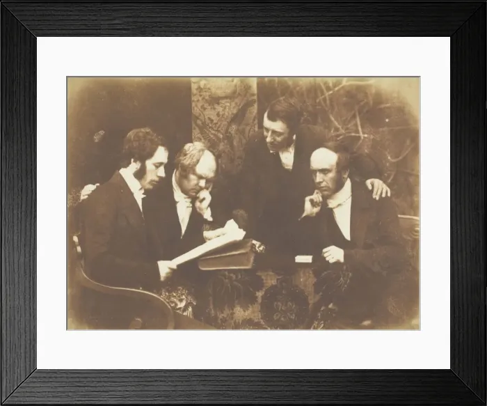 Framed Print : Dumbarton Presbytery, March 29, 1845. Creators: David Octavius Hill, Robert Adamson Framed Print : Dumbarton Presbytery, March 29, 1845. Creators: David Octavius Hill, Robert Adamson