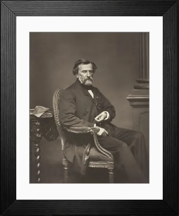 Framed Print : Amb. Thomas, 1876 / 84. Creator: Antoine-Samuel Adam-Salomon Framed Print : Amb. Thomas, 1876 / 84. Creator: Antoine-Samuel Adam-Salomon