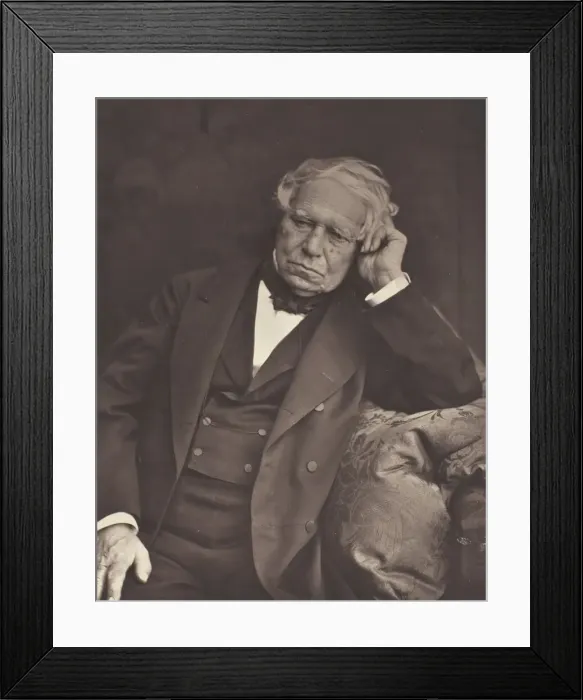 Framed Print : Dufaure, 1876  /  84. Creator: Antoine-Samuel Adam-Salomon