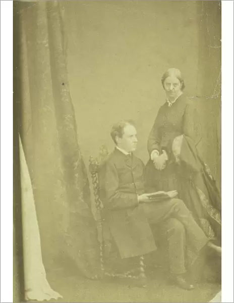 Mr. and Mrs. Craik, 1865  /  75. Creators: Unknown, Benjamin Mulock