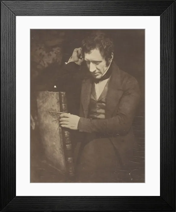 Framed Print : Portrait of James Nasmyth, c. 1844, printed 1890 / 1900. Creators: David Octavius Hill Framed Print : Portrait of James Nasmyth, c. 1844, printed 1890 / 1900. Creators: David Octavius Hill