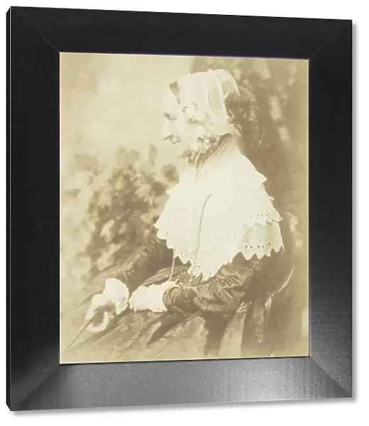 Portrait of Mrs. Rigby, 1844. Creators: David Octavius Hill, Robert Adamson