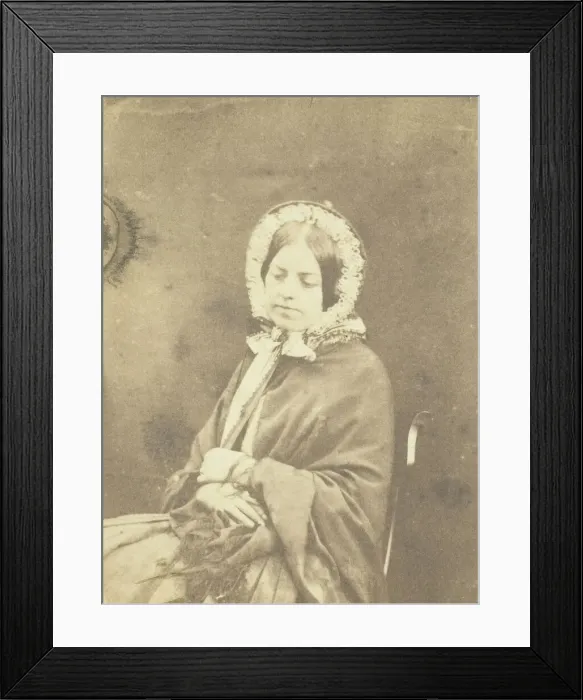 Framed Print : Mrs. Craik, 1850 / 59. Creators: Unknown, Benjamin Mulock Framed Print : Mrs. Craik, 1850 / 59. Creators: Unknown, Benjamin Mulock
