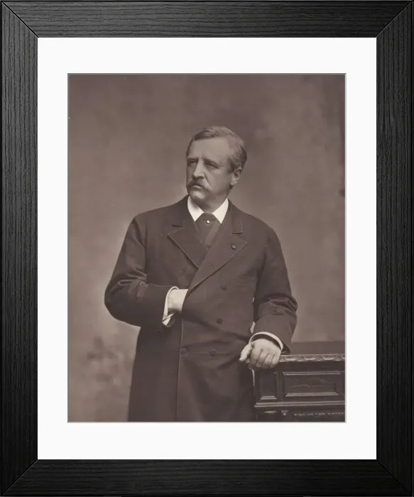 Framed Print : A. E. Nordenskiold (Swedish geologist and mineralogist, born Finland, 1832-1901), c. 1880. Creators: Benque, Benque and Klary Framed Print : A. E. Nordenskiold (Swedish geologist and mineralogist, born Finland, 1832-1901), c. 1880. Creators: Benque, Benque and Klary