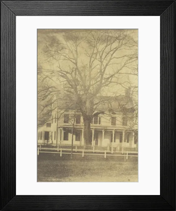 Framed Print : Chittendon House, 1840-1900. Creator: Unknown Framed Print : Chittendon House, 1840-1900. Creator: Unknown