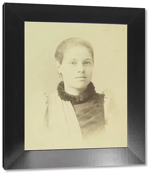 Portrait of Edith Wonsen, 1880-1899. Creator: Unknown