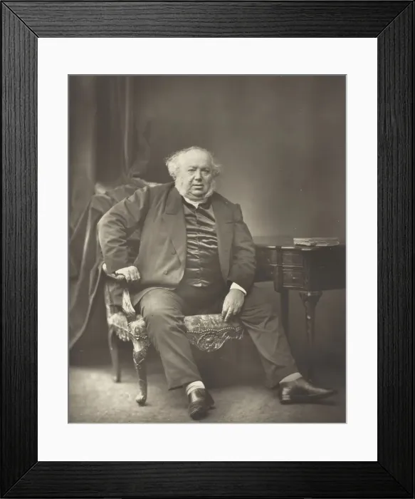 Framed Print : Jules Janin, 1875 / 77. Creator: Bertall Framed Print : Jules Janin, 1875 / 77. Creator: Bertall