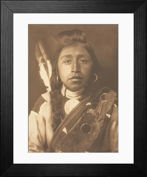 Framed Print : Kashhila - Wishham, 1909. Creator: Edward Sheriff Curtis Framed Print : Kashhila - Wishham, 1909. Creator: Edward Sheriff Curtis