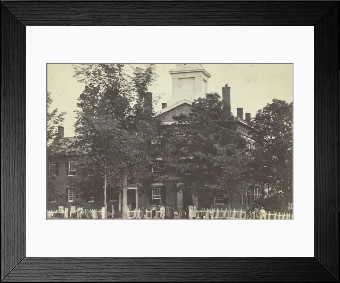 Framed Print : Untitled (Lebanon, N. H. ), ca. 1860s. Creators: Billings & Hough, Allbyron E Framed Print : Untitled (Lebanon, N. H. ), ca. 1860s. Creators: Billings & Hough, Allbyron E