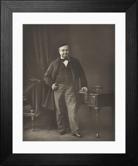 Framed Print : Sainte-Beuve, 1875 / 77. Creator: Bertall Framed Print : Sainte-Beuve, 1875 / 77. Creator: Bertall