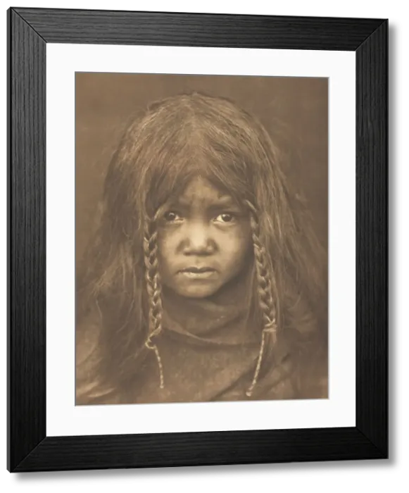 Framed Print : Quilcene Boy, 1912. Creator: Edward Sheriff Curtis Framed Print : Quilcene Boy, 1912. Creator: Edward Sheriff Curtis